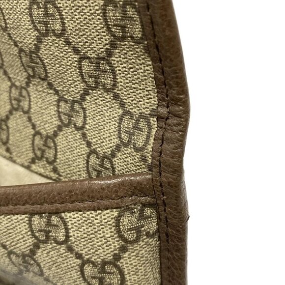 Auth GUCCI Neo Vintage GG Supreme Belt Bag 493930 Beige Brown Multi PVC Leather - Picture 10 of 16